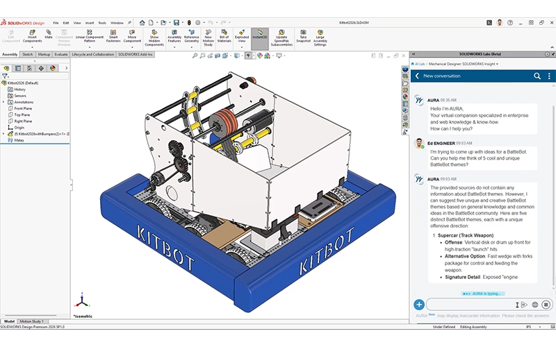 SOLIDWORKS AI