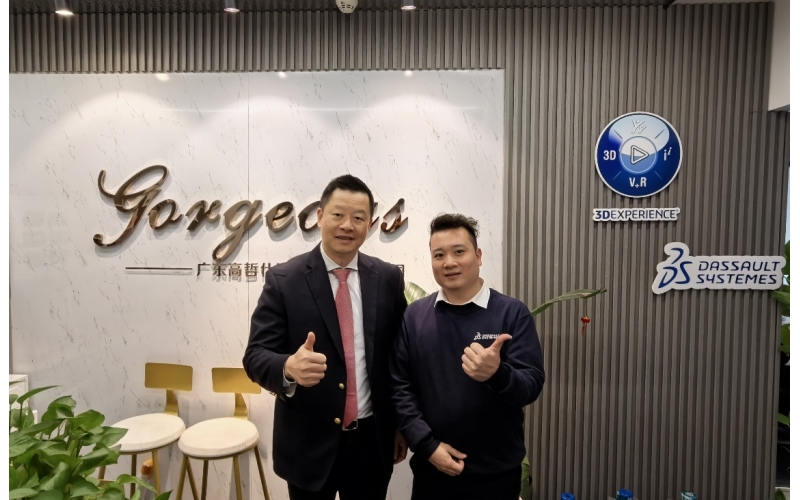 莅临指导，共启新程｜达索系统SOLIDWORKS大中国区渠道总监马学湖先生莅临高哲仕